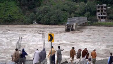 آزاد کشمیر کے مختلف شہروں میں بارش، لینڈ سلائیڈنگ کا خدشہ
